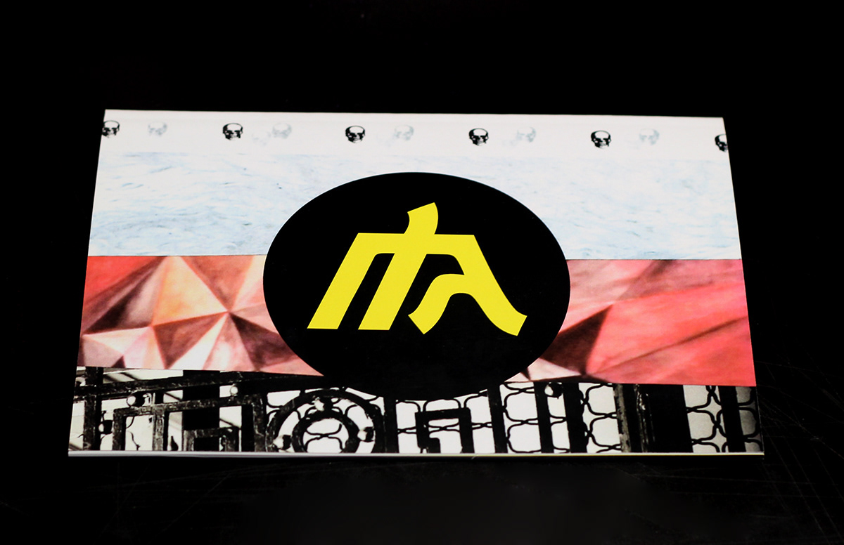 M.I.A. logo musica artist monograma Mia collage Manual de Marca