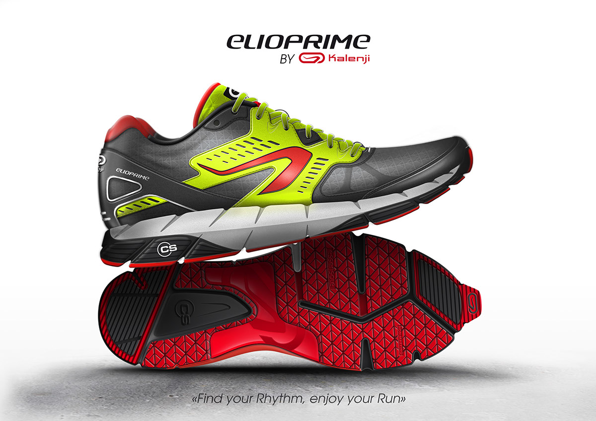 kalenji footwear shoe running run Fun elioprime elio decathlon oxylane design gazelle prime comfort