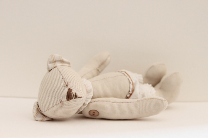 pattern textile teddy bear