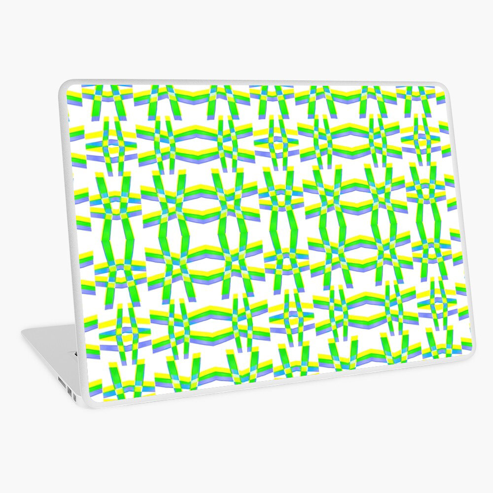 chromosome biology pattern abstract graphic vert fluorescent schematic symbol dessin numérique 