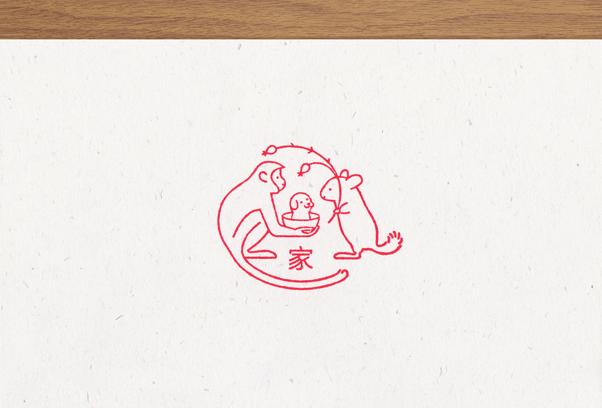 logo Ex Libris bookplate symbol animal stamp coat of arm Totem kamon family