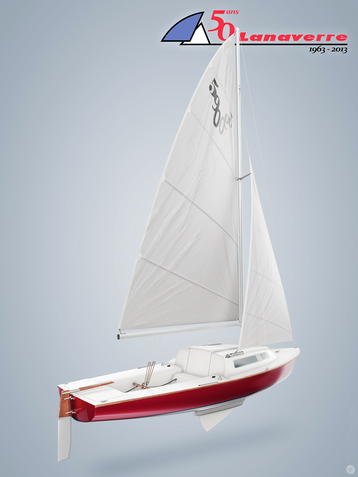 lanaverre boat bateau CGI digital Imaging color