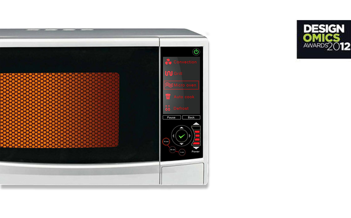 microwave panel design Interface