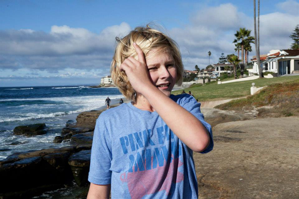 portrait lifestyle kids beach life awesome times California