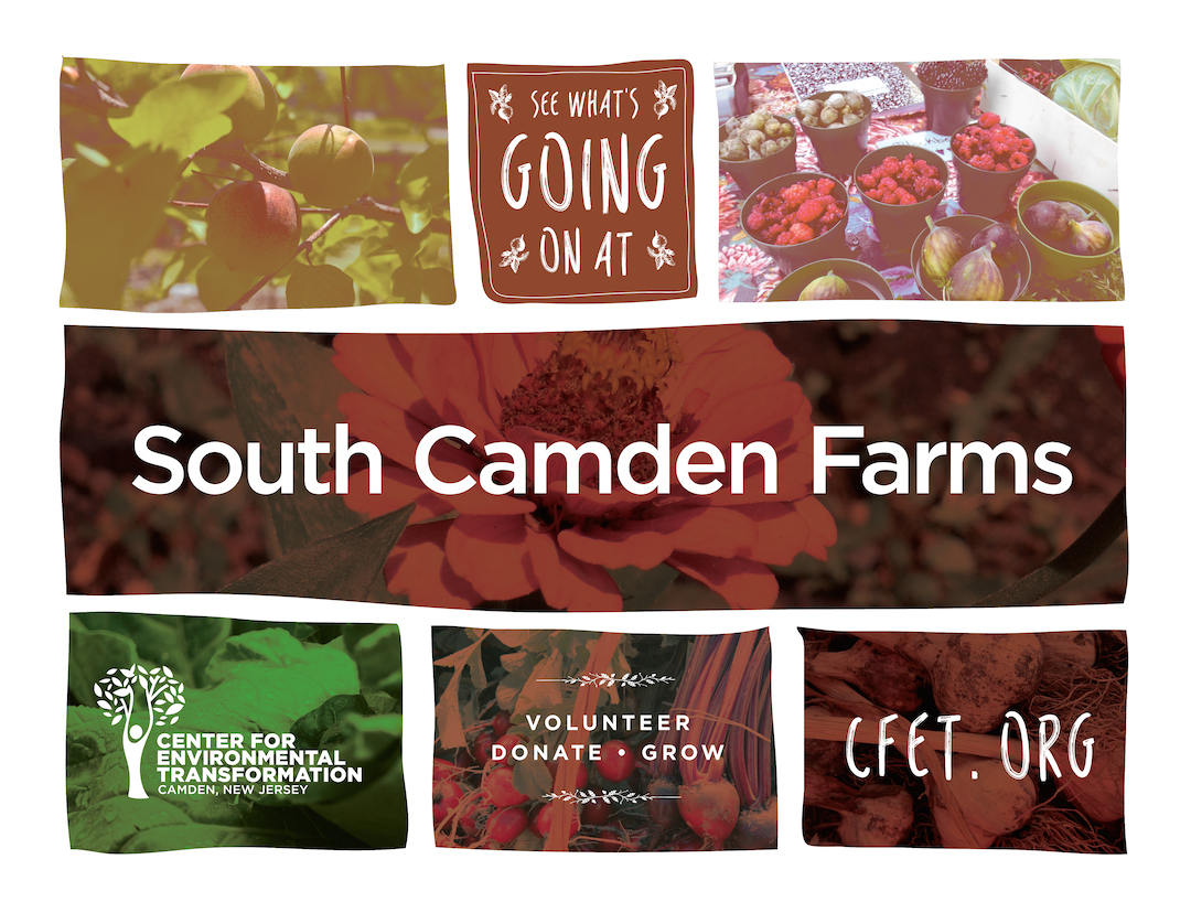farms south camden hand drawn type composition color photo Nature Health Food  prosperity