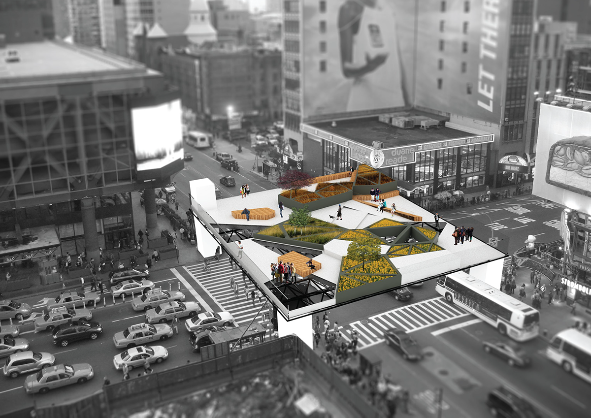 architect Urban design Landscape nyc New York architecural Competition Program Activate typology plannung