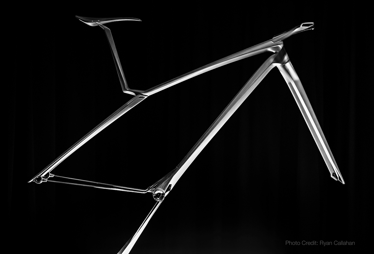 Bicycle art Form integration sculpture visual