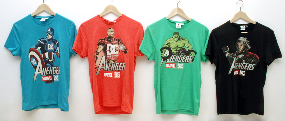 Avengers Hulk iron man iron man Thor smash captain america poster shirt dc DCShoes Character