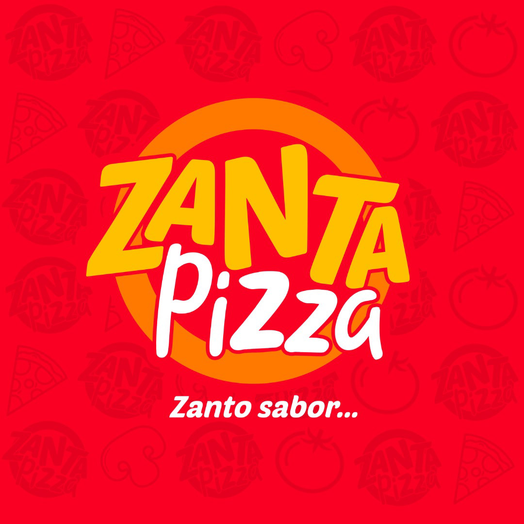 logo Mockup Pizza publicity