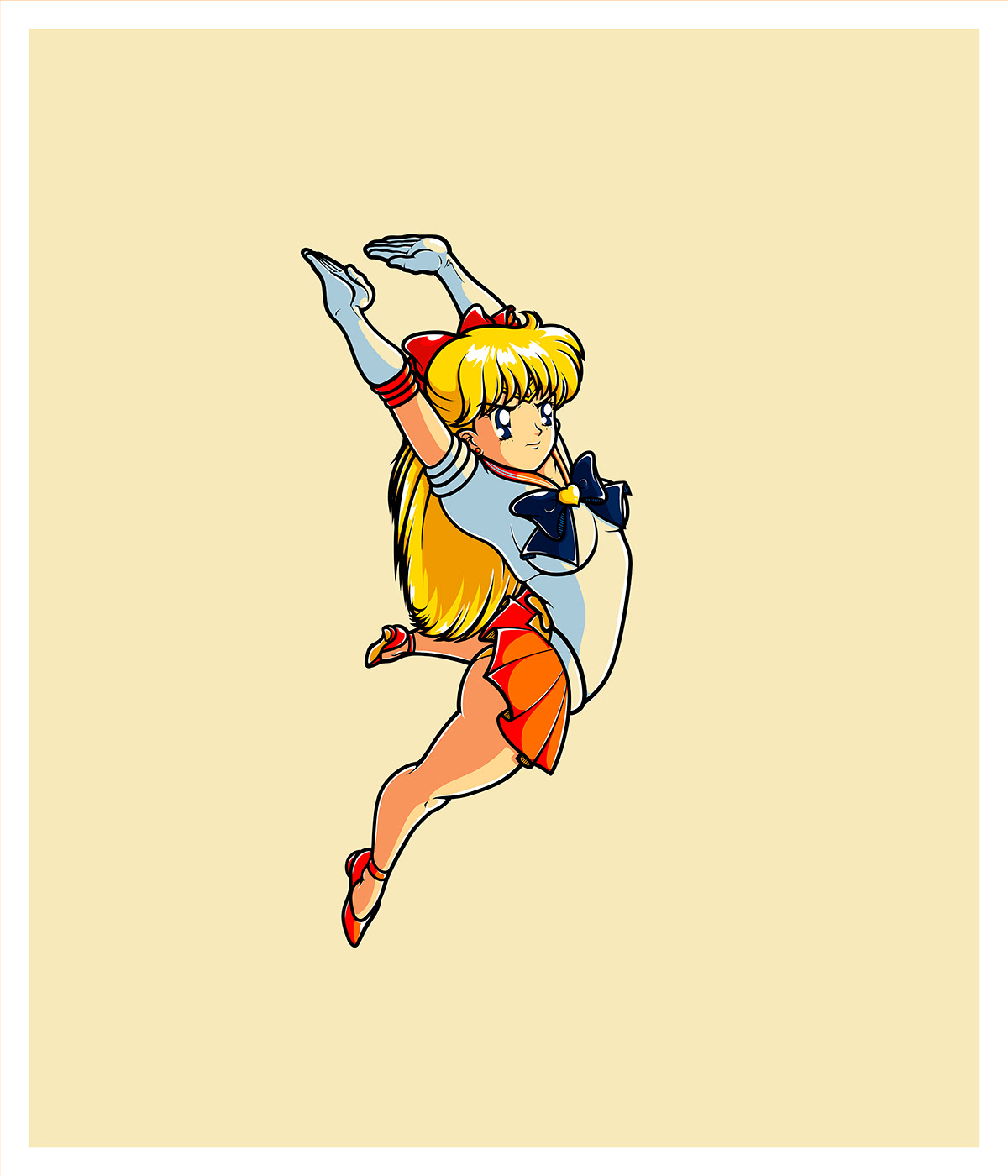 sailor moon anime Illustrator vector stroke cartoon Vectorial draw Pokemon