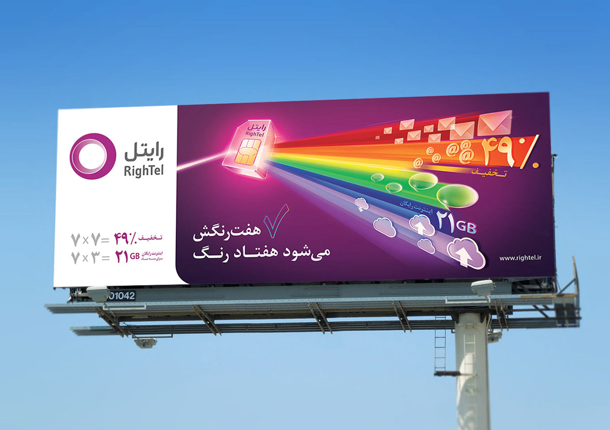 prism Telecom mobile SIM Rightel Promotion Nowrooz Iran cellphone 3G ISP