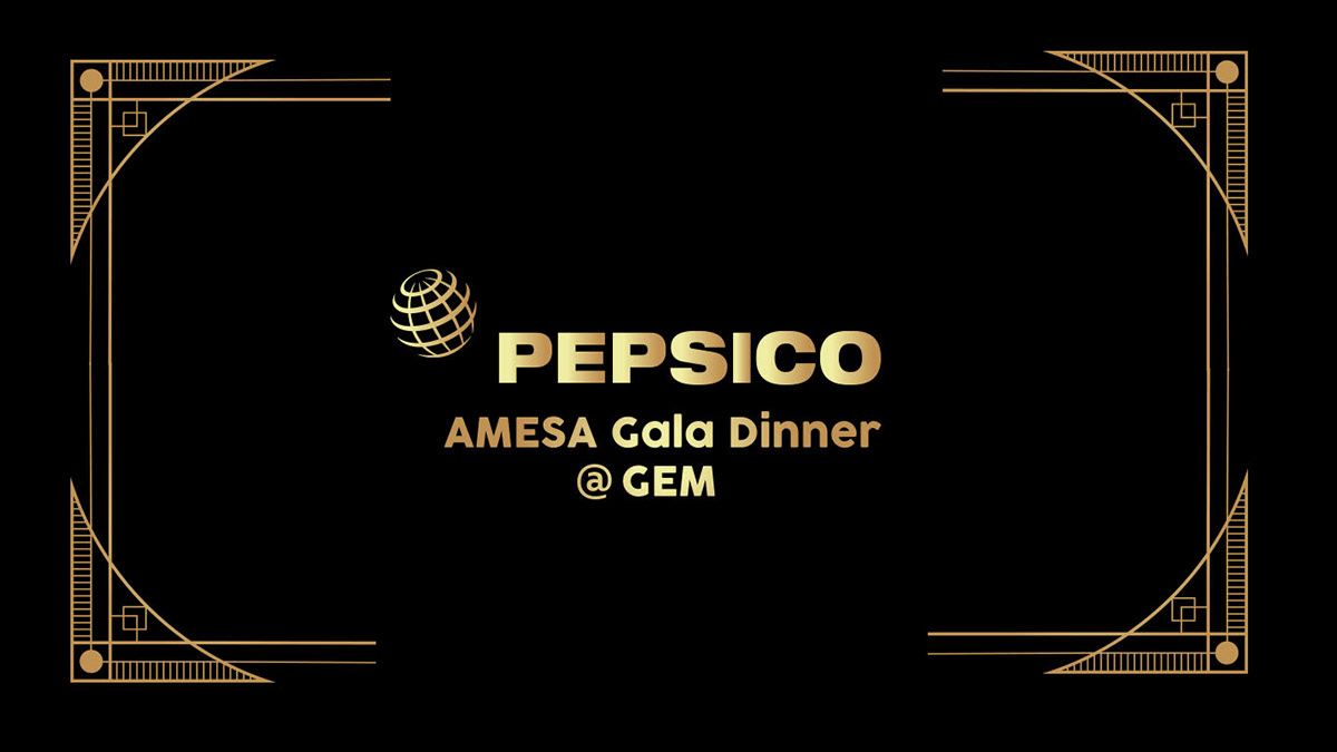 Event Design gatsby pepsico Exhibition Design  set design  art direction  Gala Dinner egypt Event design