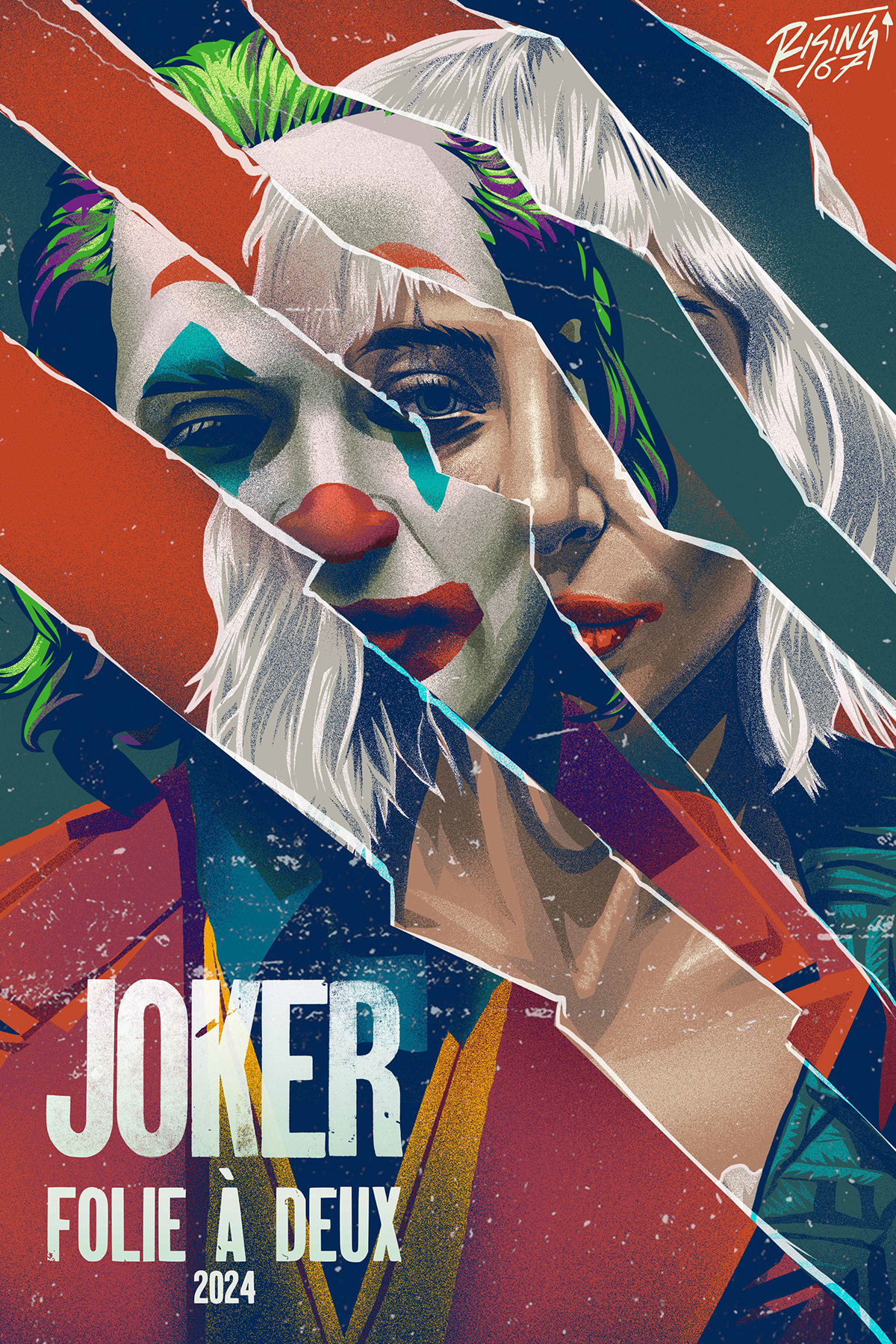 alternative alternative movie poster dc Digital Art  joker movie Movie Poster Art movie poster design
