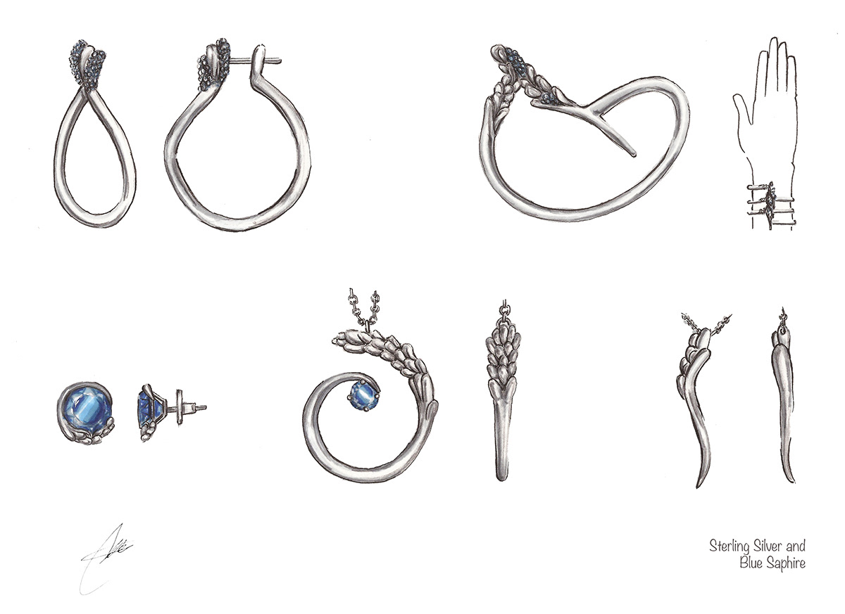 jewelry rendering