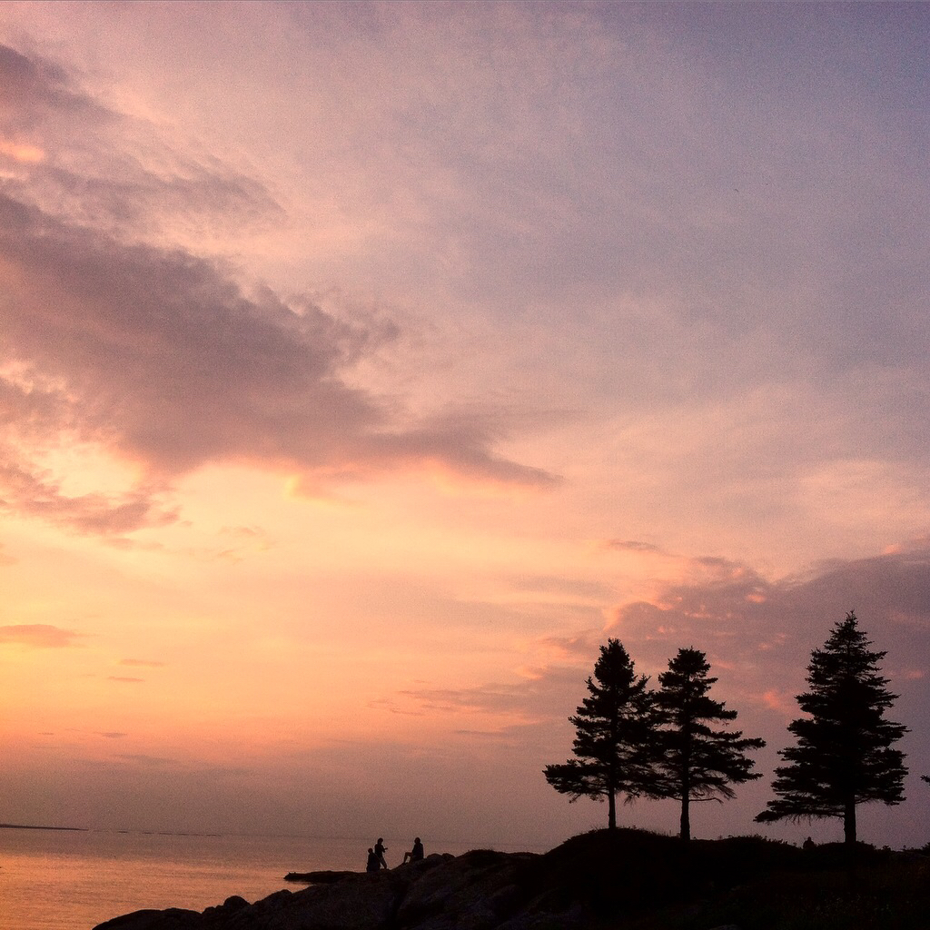 instantanés Landscape lumière fleuve st laurent Quebec coucher de soleil sunset Chloé Pérez