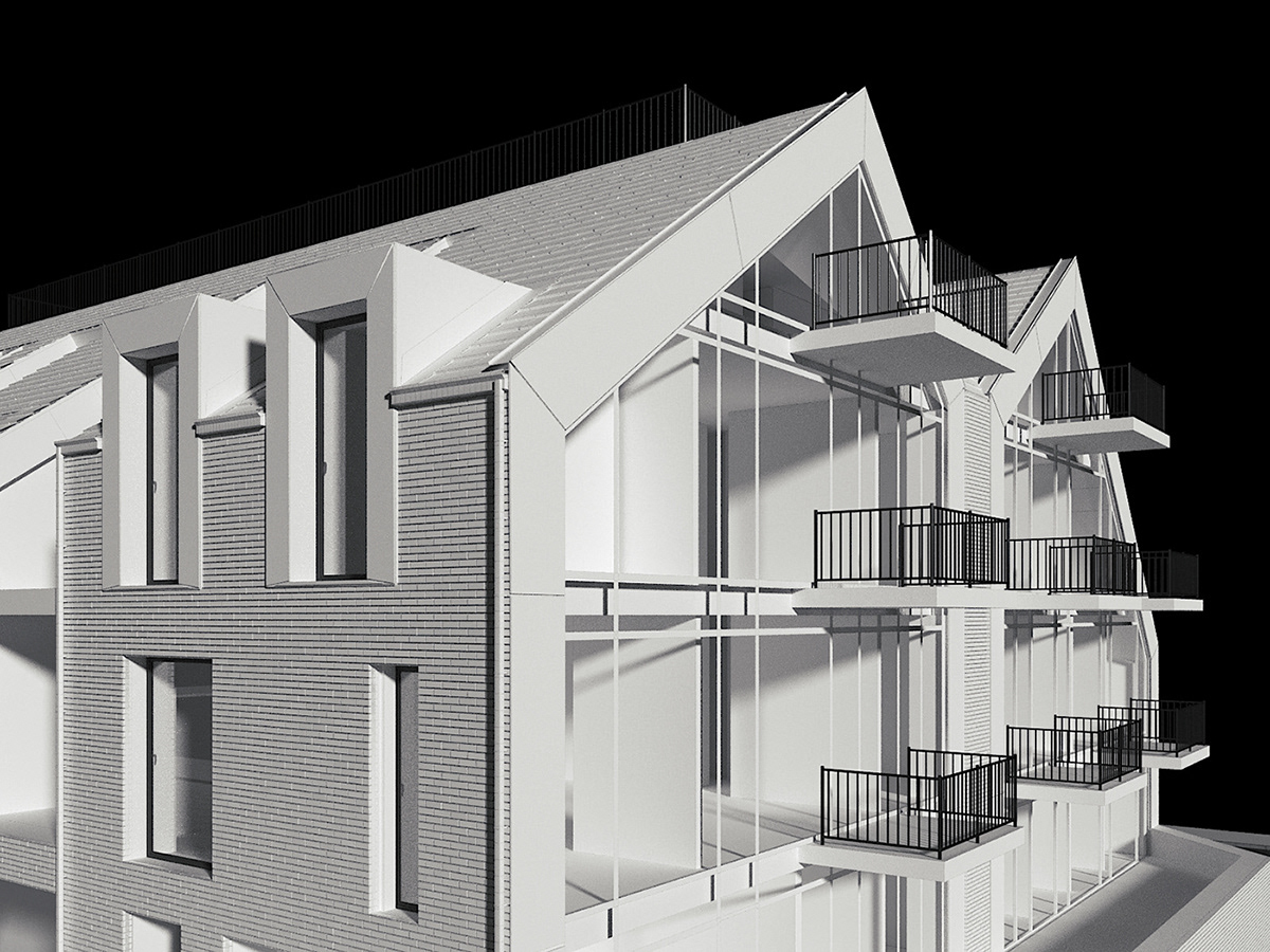 3D 3ds max architecture archviz CGI corona exterior house Render visualization