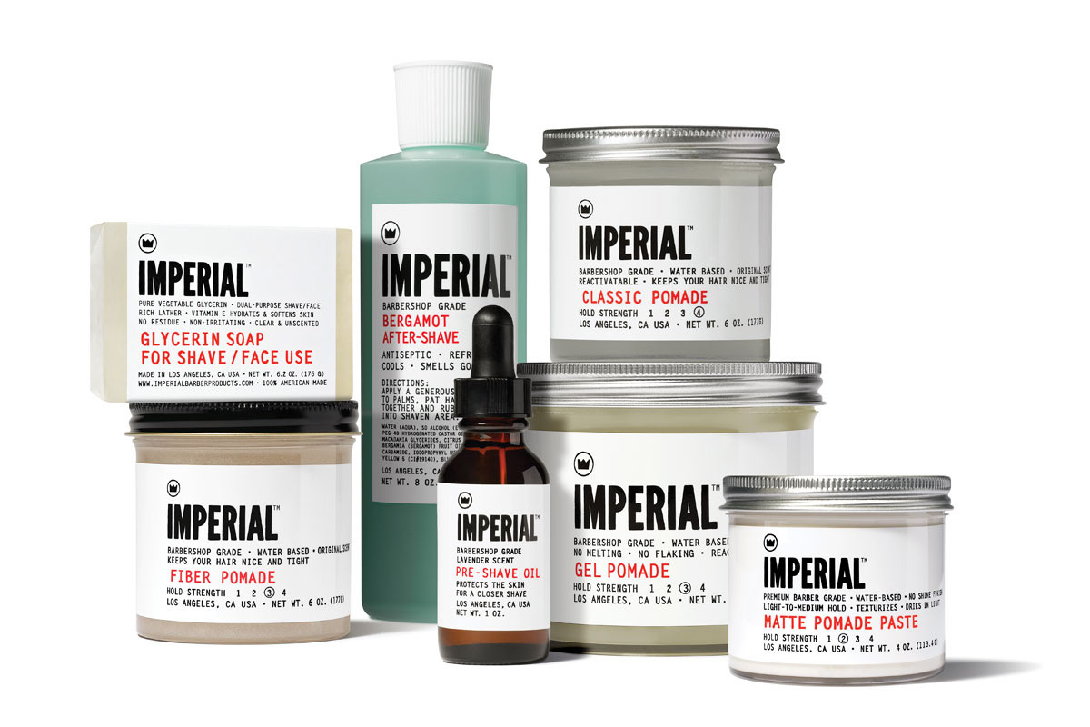 Photo Retouching Imperial Barber Products