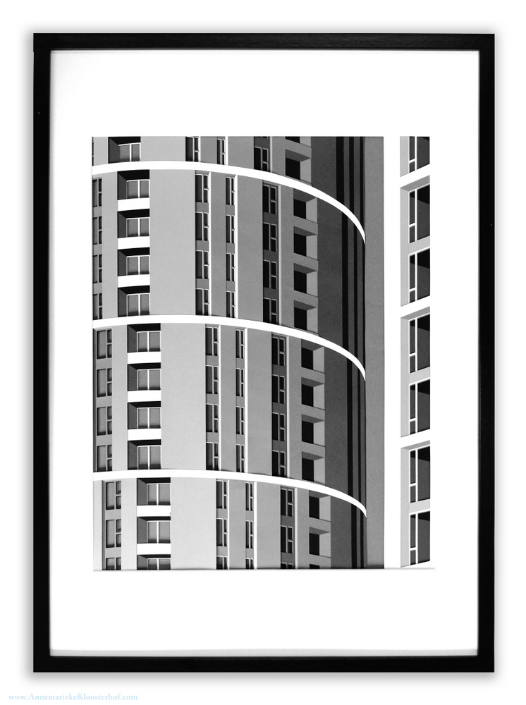 paper craft ILLUSTRATION  concept art abstract architecture design poster paper art black and white Poster Design
