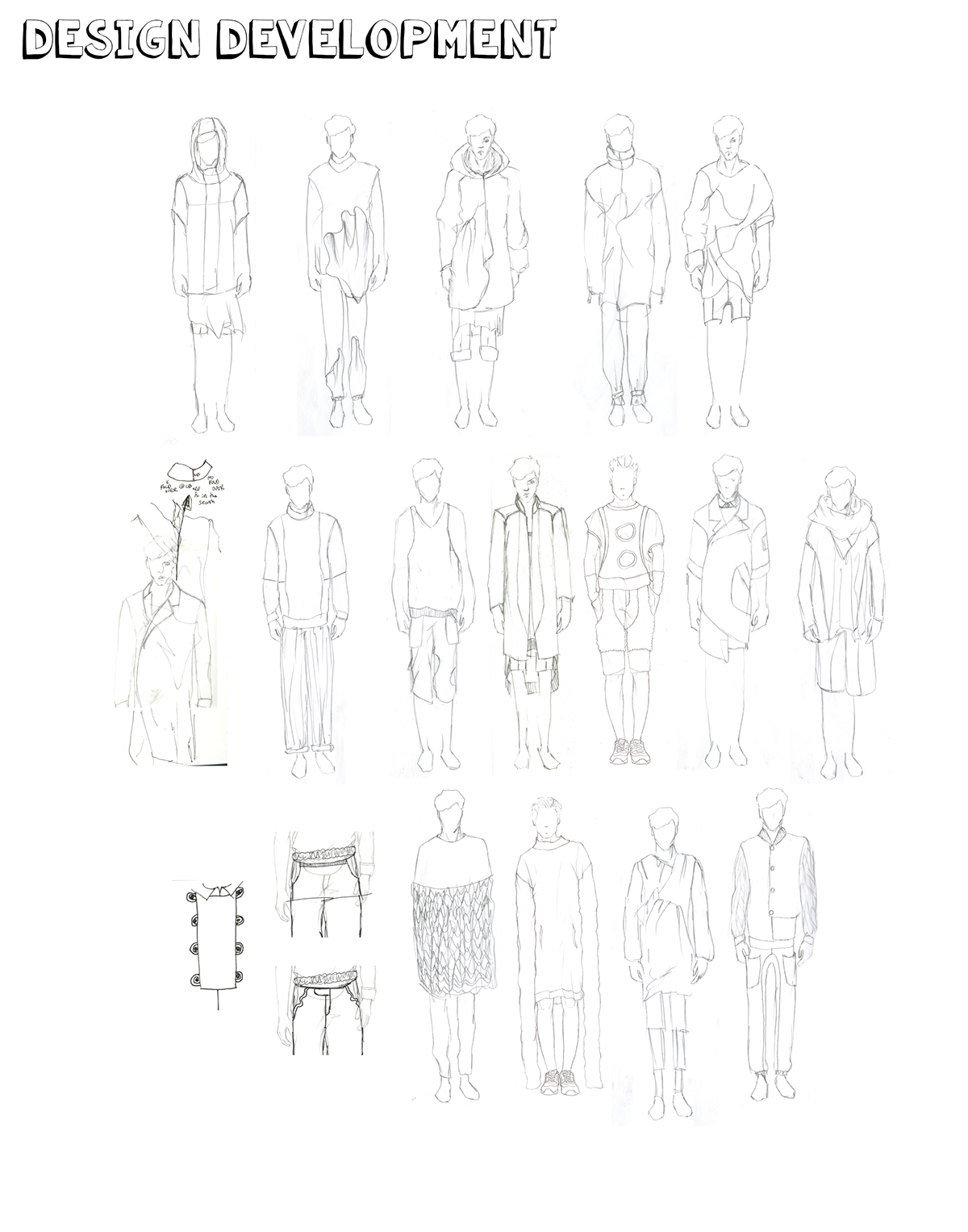 fashion design Menswear menswear patternmaking Print Development casual tailored Bad day fashion illustration cad technical drawing fashion sketching