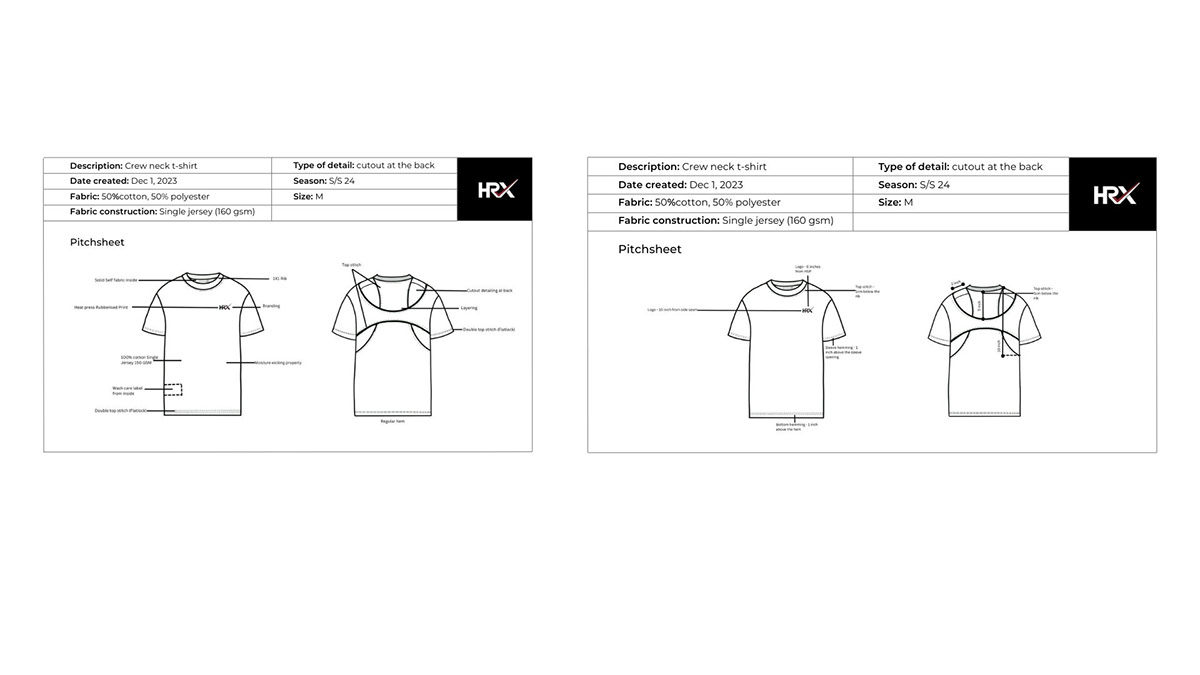 Sportswear design knitwear hrx Fashion  design collection fashion illustration