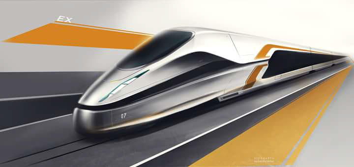 train design high speed train