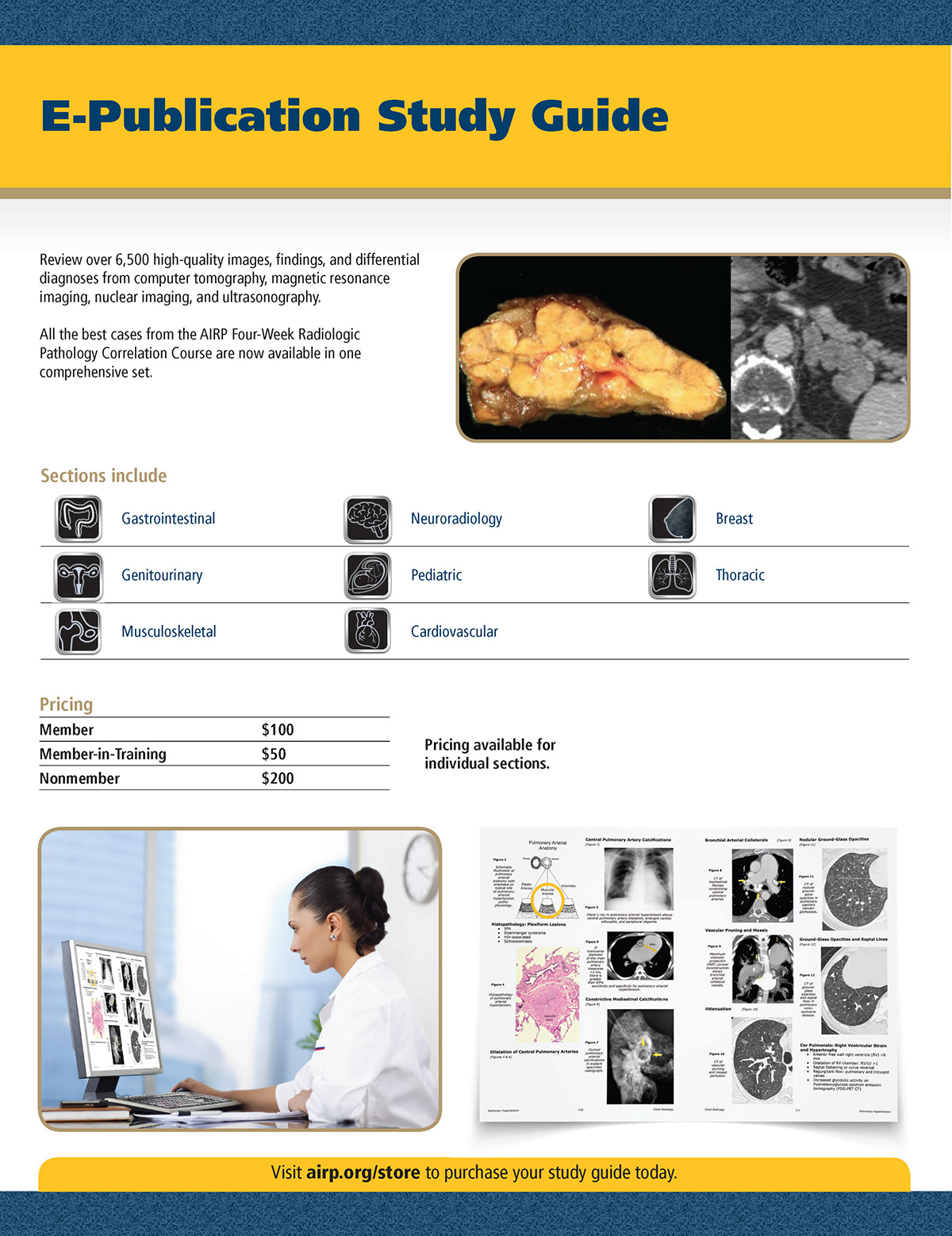AIRP catalog Education radiology