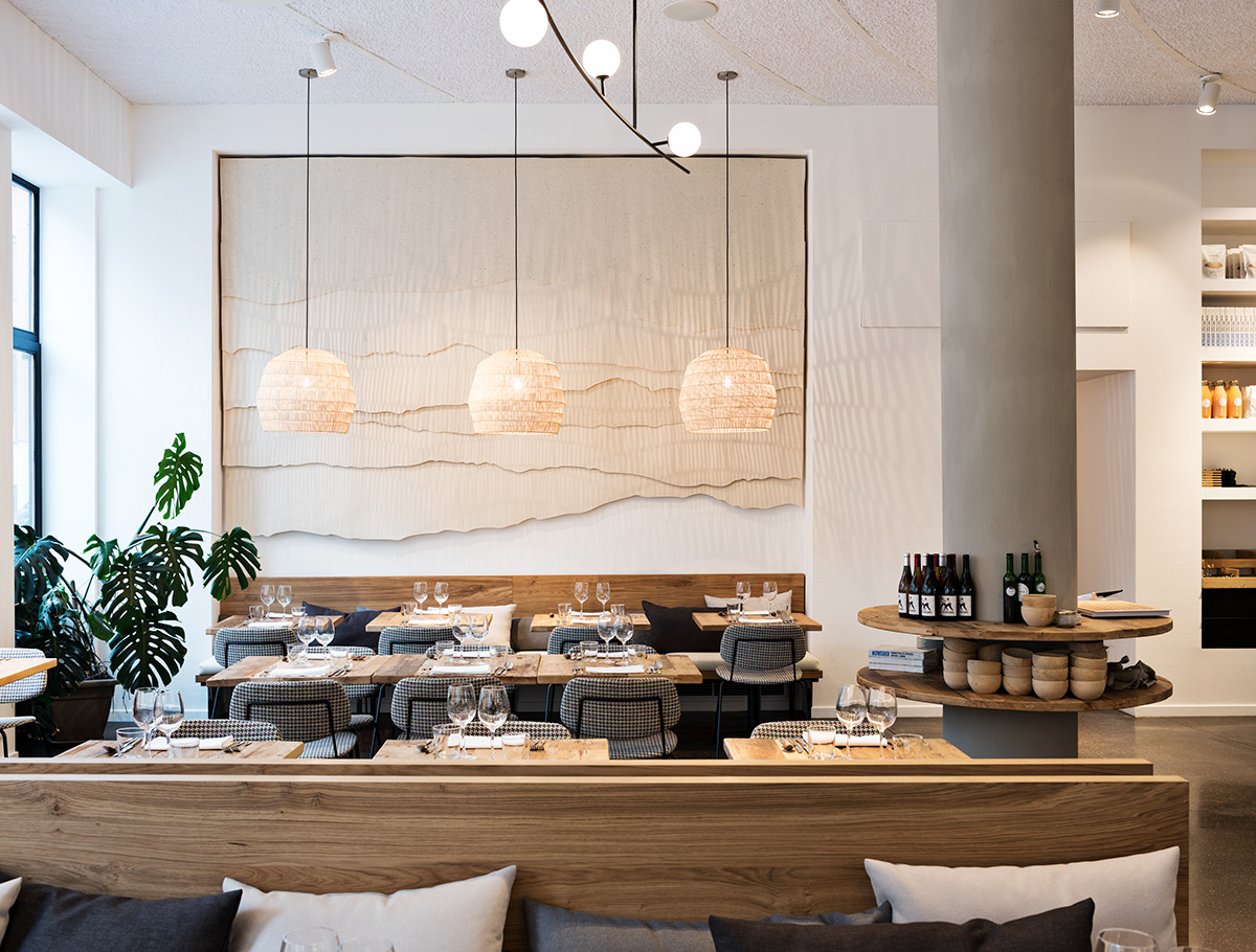 restaurant Interior interior design  brussels Food  earth creneau international design