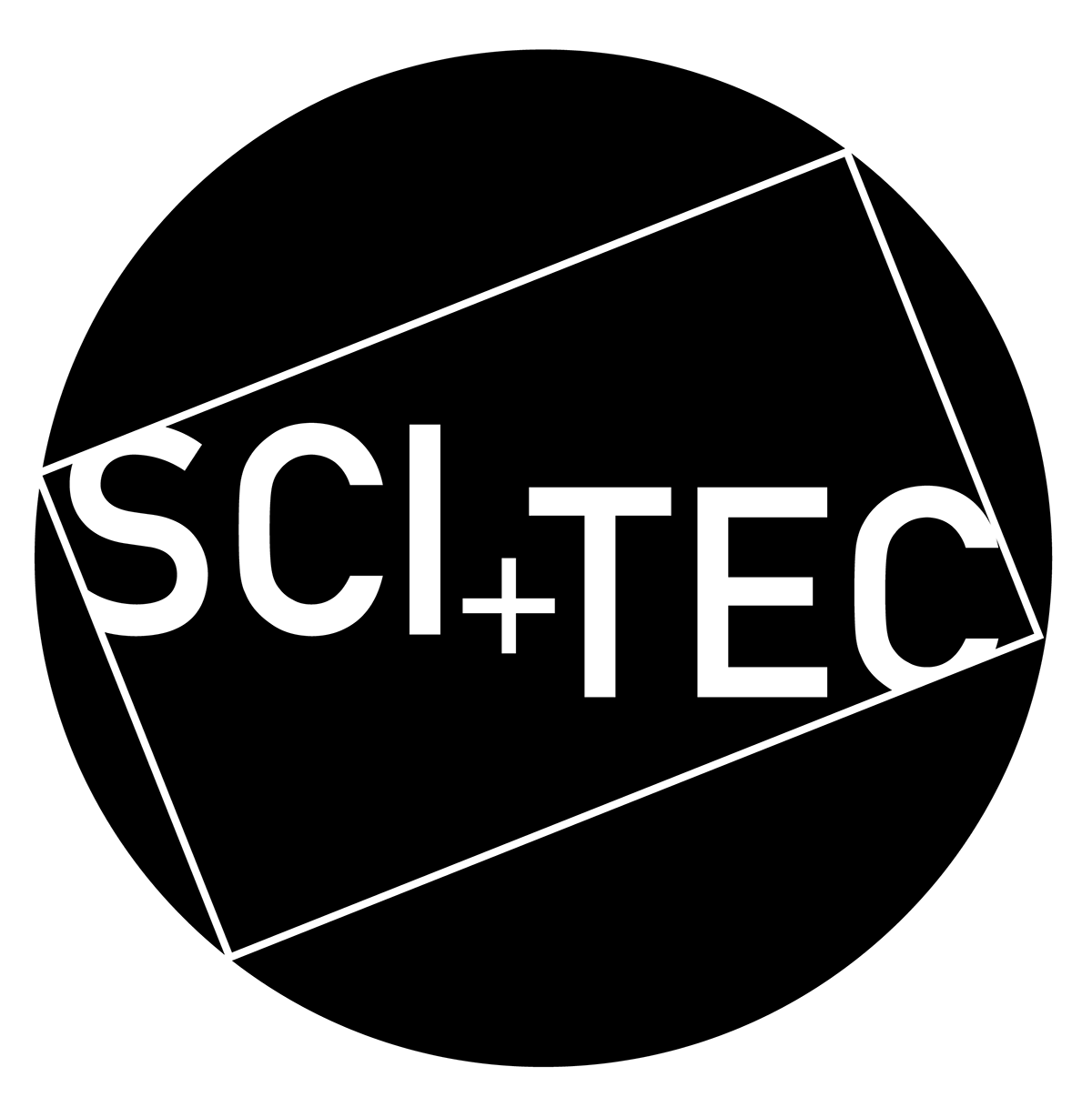 poster app application sci+tec human logo
