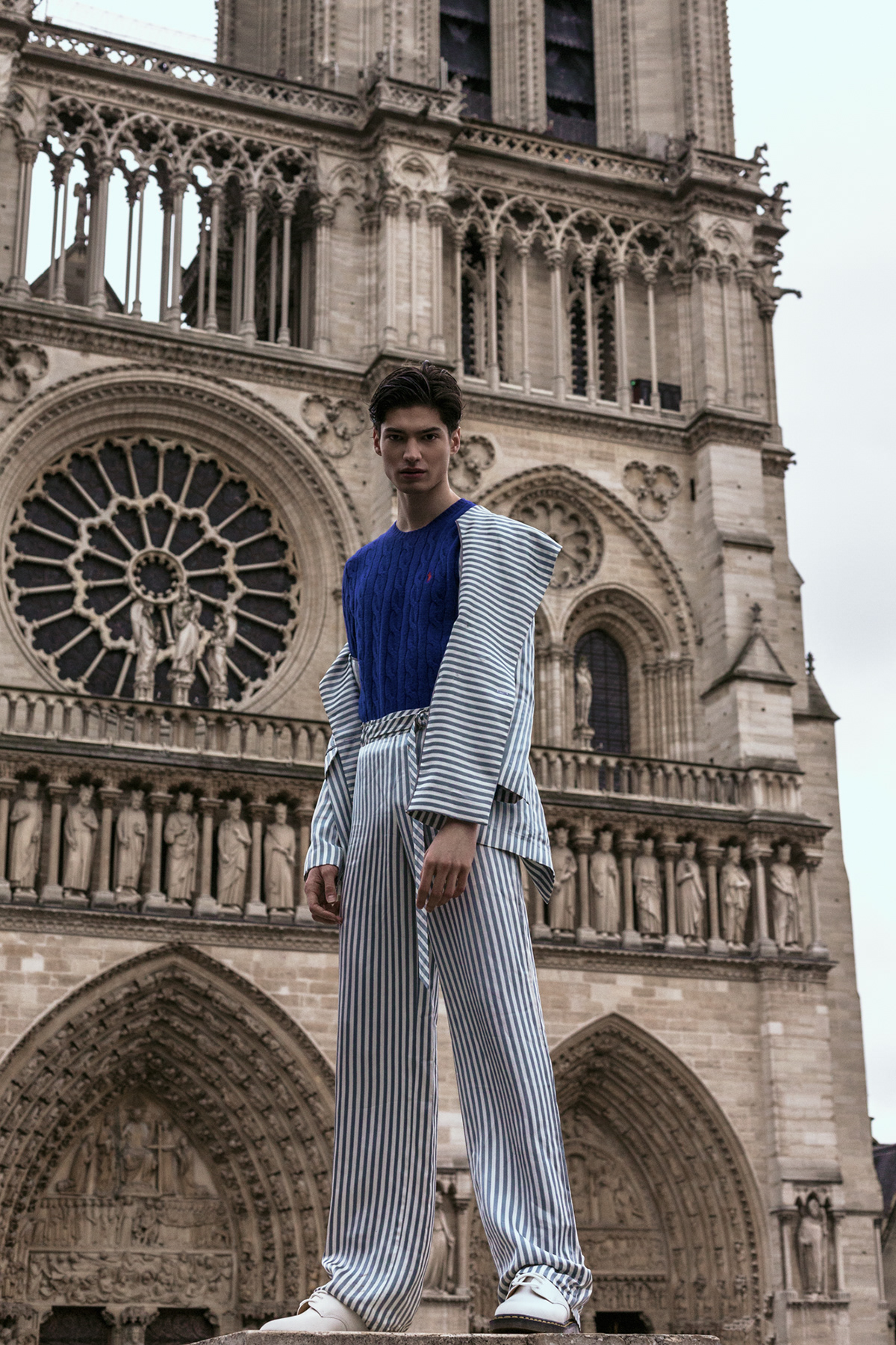 gucci Fashion  editorial Louis vuitton model Paris photoshoot france rodrigo riz Reflex Magazine