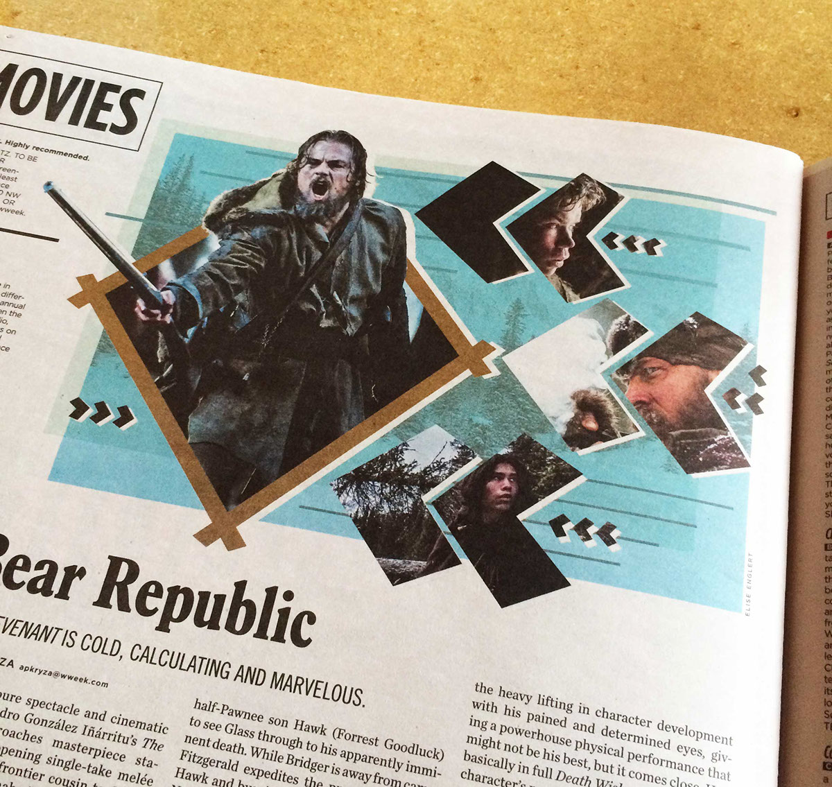 movie art movie film review Photo Montage creed Hunger Games mockingjay Tarantino Hateful Eight revenant star wars weed jane austen yoda