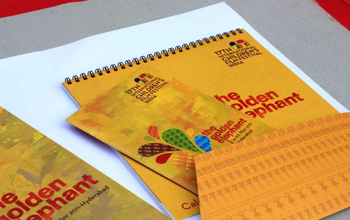  print  identity design  branding film festival children CFSI colourfull posterdesign bag design T-Shirt Design