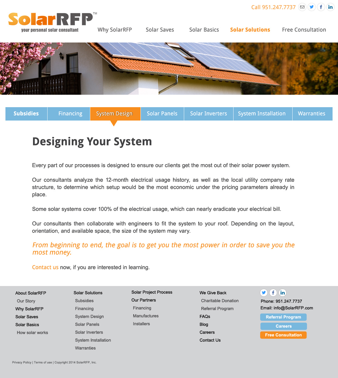 Solar RPF wireframe Whole Website UI/UX Design