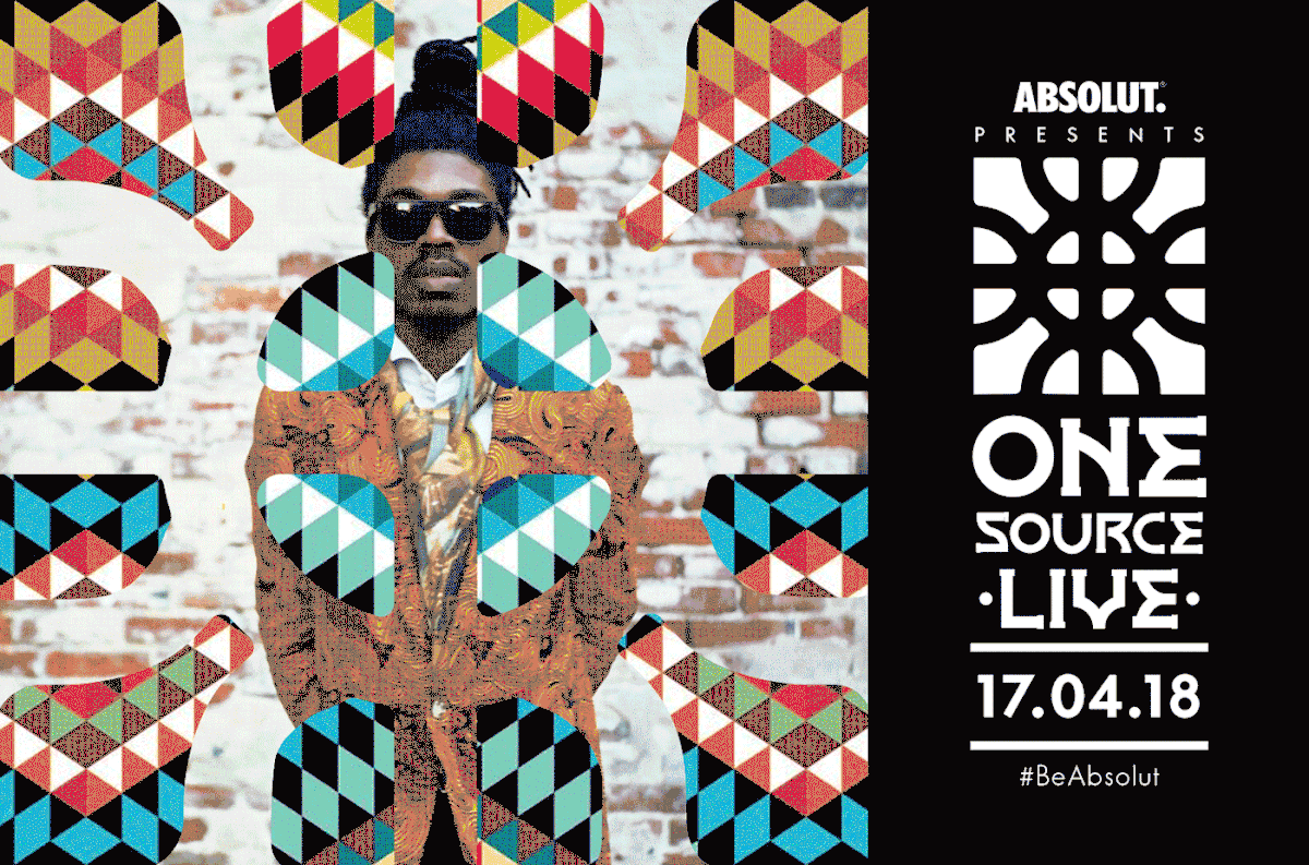absolut Vodka one source live cape town african Creativity Icon typography   festival