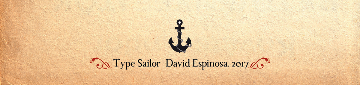 type design monteros font Type Sailor david espinosa Serif Font font family garalde