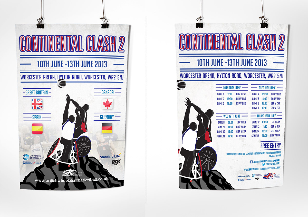 poster sports disability sport basketball Wheelchair Basketball event promotion Competition Tournament