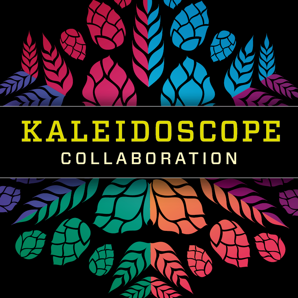 craft beer beer Label kaleidoscope colorful bright vector