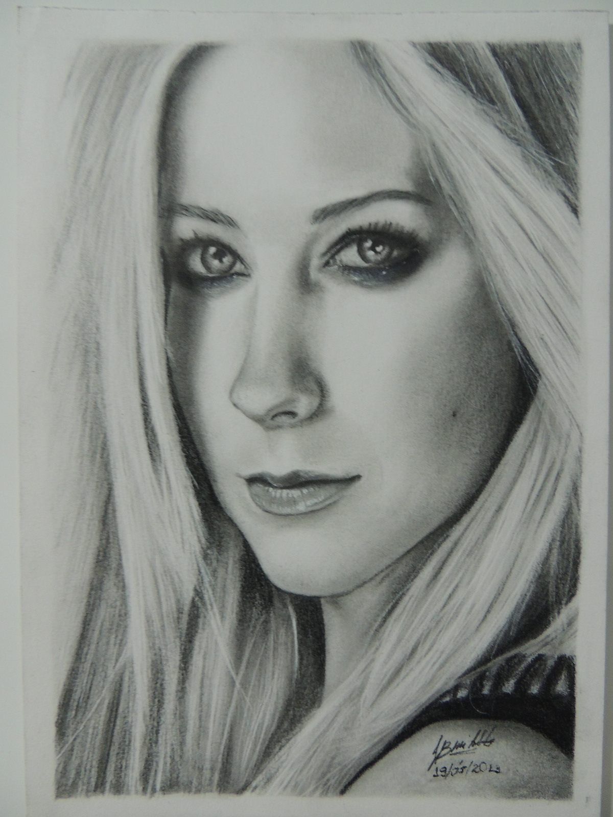 avril Lavigne graphite Avril Lavigne pencil