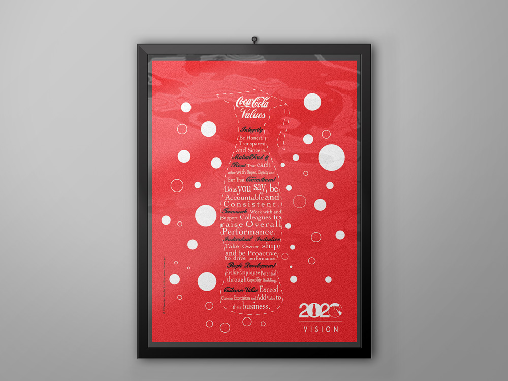 coke cocacola Coca Cola coca cola academy poster Invitation id card pin certificate Rollups
