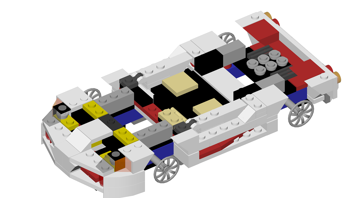 LEGO car 3dprinting