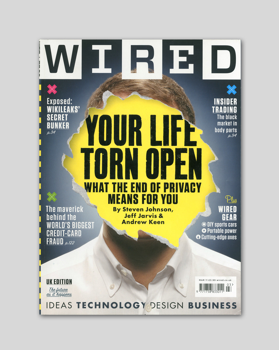 Wired logo Destroyed dust