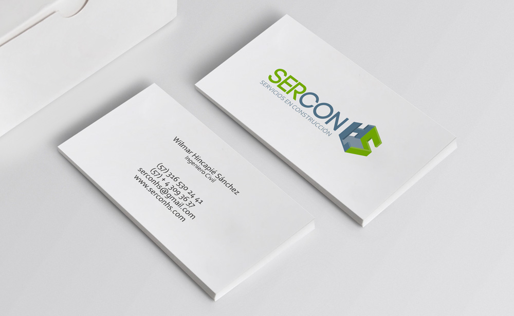 construction logo business card corporate brand industry identity folder letterhead envelopes