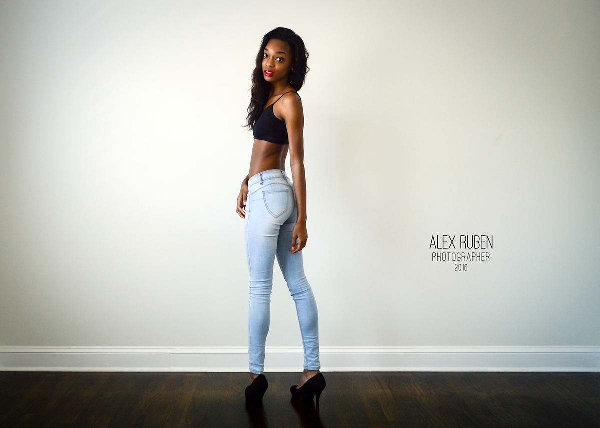 jeans ebony girl