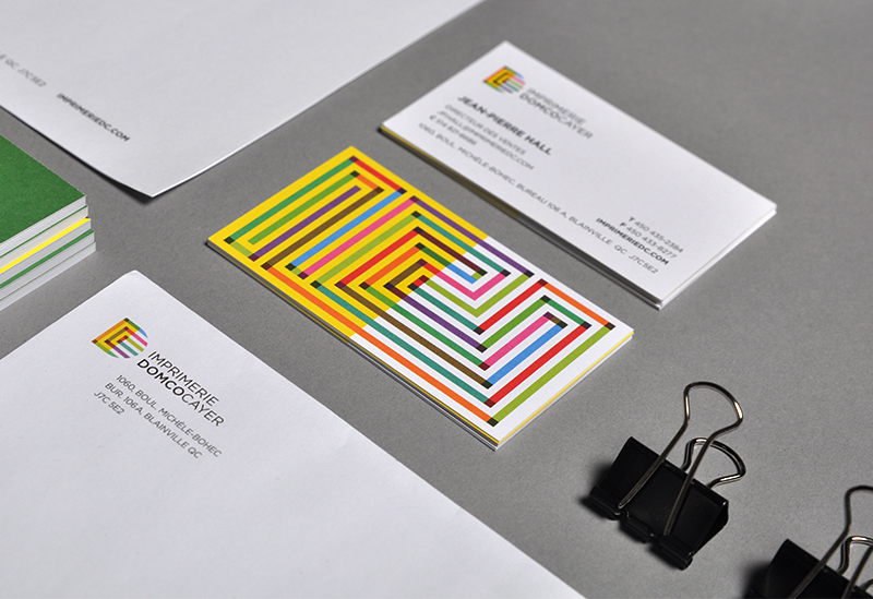 colorful system logo calendar geometry print identity business card stationary brand coporate