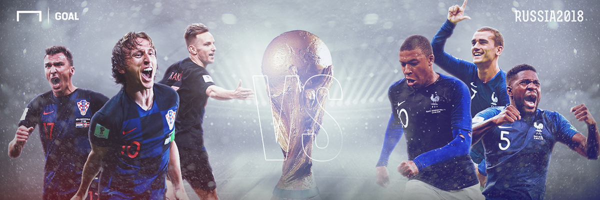 world cup Russia goal france Croatia design graphics
