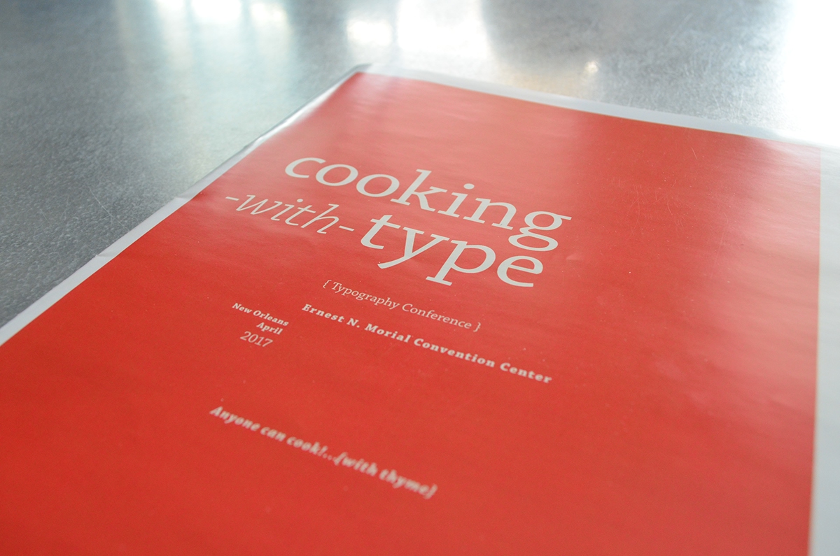 type conference Booklet magazine brochure
