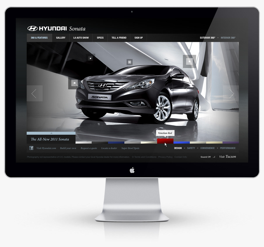 Hyundai digital interface design