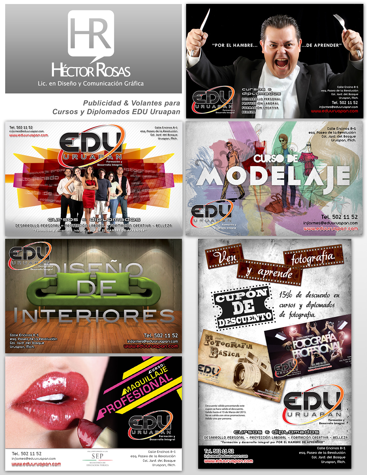 edu uruapan imagen diseño grafico publicidad cursos diplomados