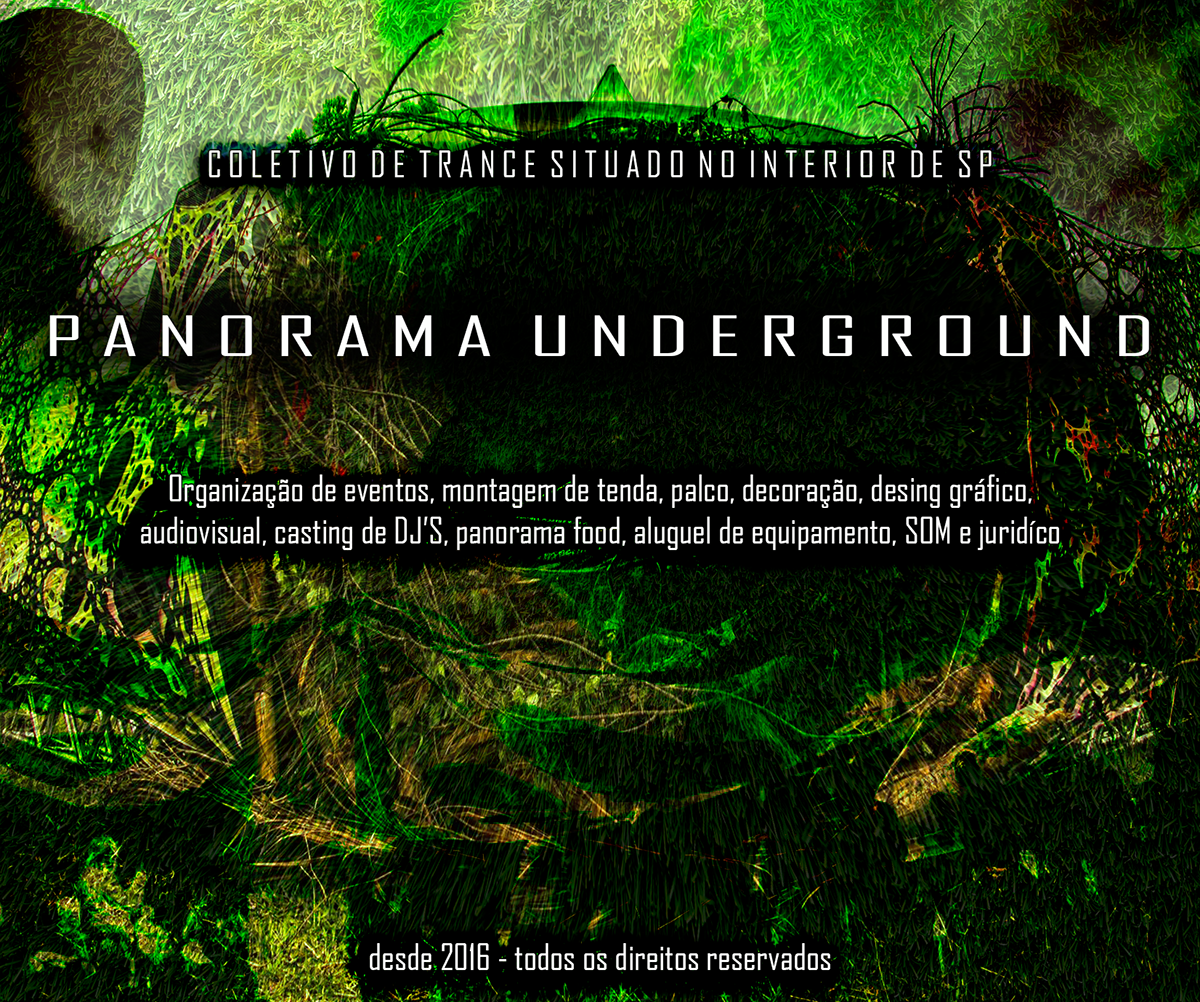 soundcloud design gráfico Panorama Underground Música eletrônica eMusic edição Facebook Edit photoshop