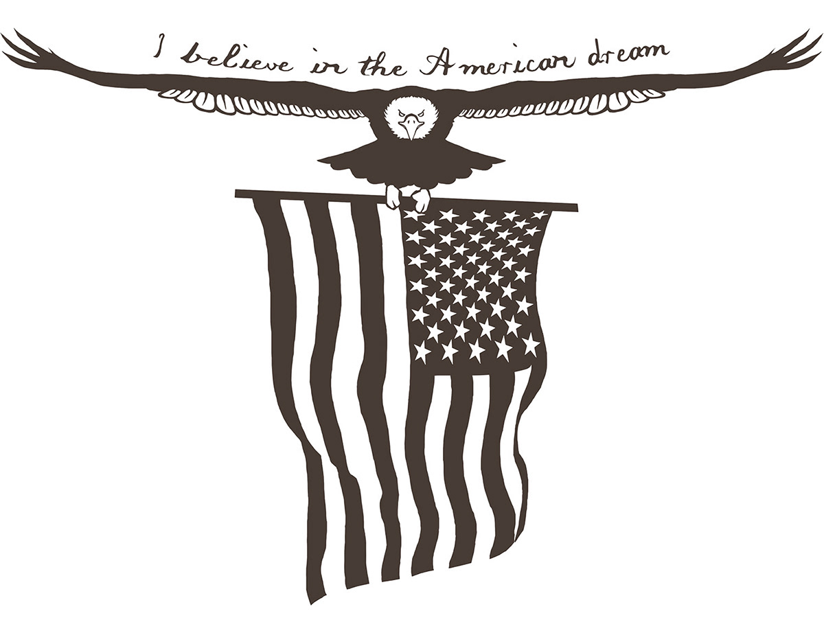 american dream eagle patriotic