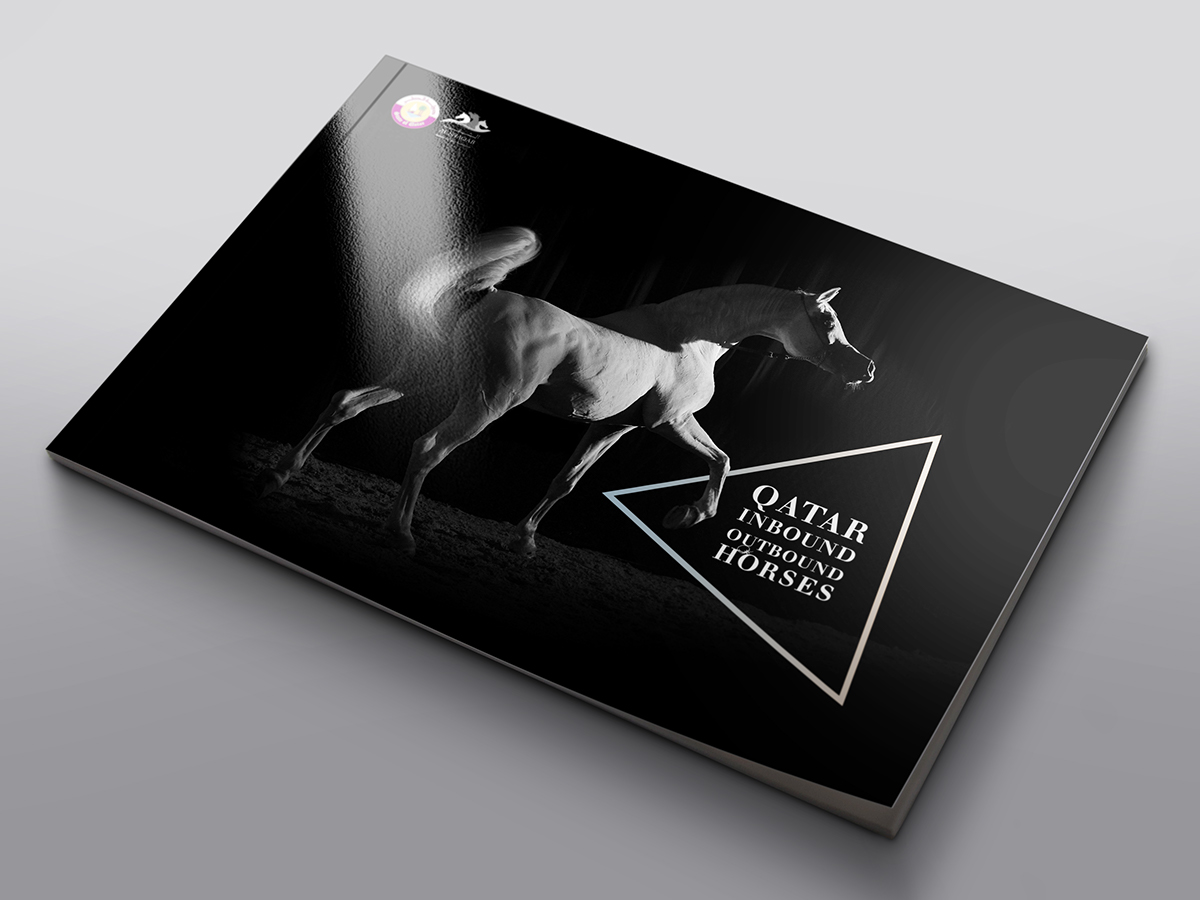 design brochures sponsorshipkit horses ArtDirection corporate Layout